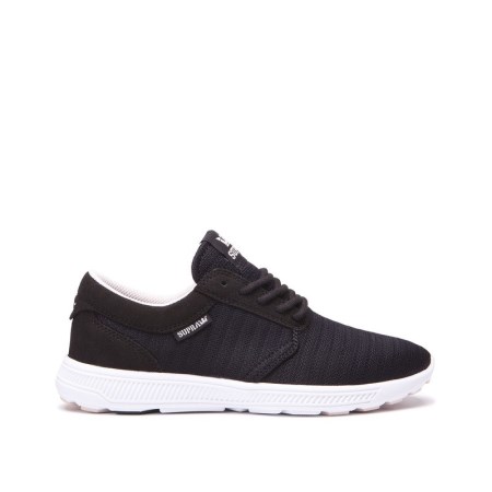 Supra Hammer Run Womens Low Tops Shoes Black UK 23GOB